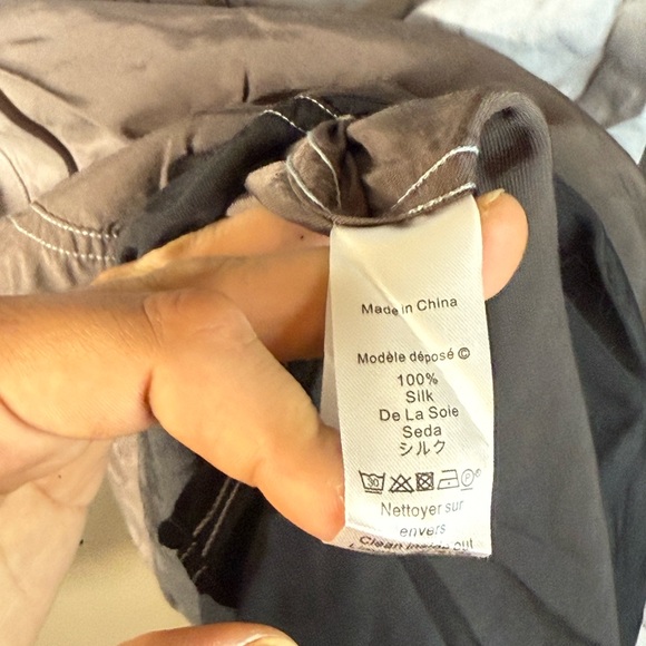 Kenzo Light Gray Button-Up Shirt - Picture 8 of 10